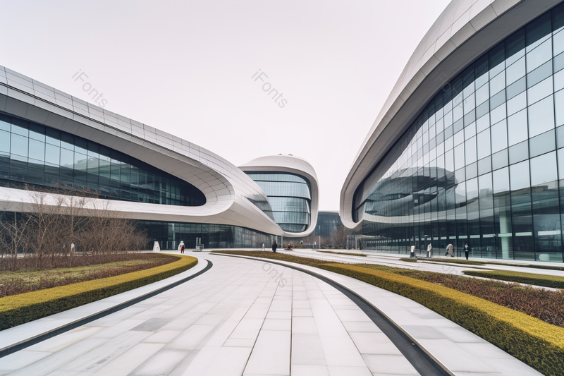 金融现代城市都市实拍流线型艺术高楼玻璃幕墙摄影,高清,摄影图,摄影图片,图片大全,摄影图免费下载